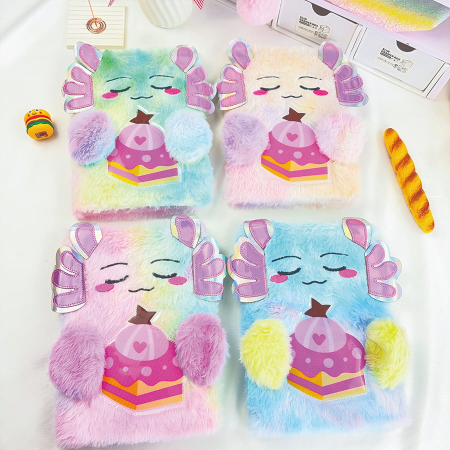 A5 mielas pabaisos dienoraščio pliušinis bloknotas A5 mielas pabaisos dienoraščio pliušinis bloknotas