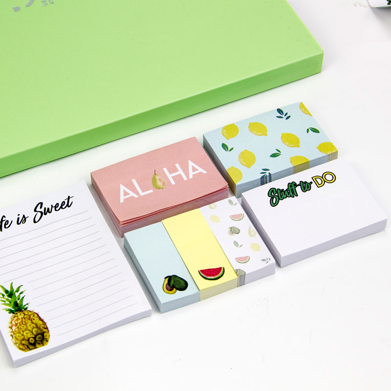 Nauja prekė Pasirinktinis lipdukų bloknotų popieriaus lipnus kubas